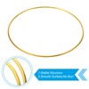 Unique Bargains Metal DIY Macrame Craft Activity Kits Dream Catcher Rings 6 Pcs - 3 of 4