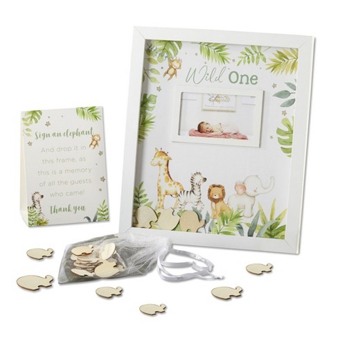 Baby shower guest store book target