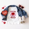 The Juniper Shop Little Miss Valentine Skateboard Toddler Short Sleeve Tee - 2 of 3