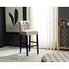 Tiffany Bar Stool - MCR4695A - Taupe/Artic Grey - Safavieh Couture - 2 of 4