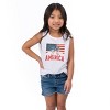 The Juniper Shop American Flag Coquette Toddler Tank - 4 of 4