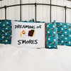 Pavilion Gift Company - Dreaming of S'mores - 20" x 26" Pillowcase - Throw Pillow Covers - 2 of 4