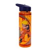 Naruto Best Friends 2-Pack Single Wall Plastic Orange Water Bottle - 3 of 4