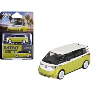 Volkswagen ID. Buzz Van Pomelo Yellow Metallic and Candy White