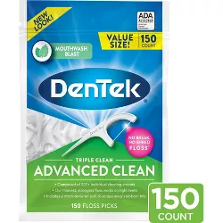 DenTek Triple Clean Floss Picks for Tight Teeth