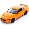 2018 Ford Mustang GT 5.0 Orange with Black Wheels 1/24 Diecast Model Car by Motormax - 2 of 4