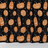 Halloween Pumpkins Glow in the Dark PEVA Shower Curtain Black - Hyde and EEK! Boutique™ - 4 of 4
