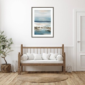 Amanti Art Coastal Melody by Luna Mavis Wood Framed Wall Art Print - 1 of 4