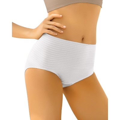 Leonisa High-Waisted Striped Classic Panty -