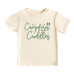 The Juniper Shop Campfire And Cuddles Toddler Short Sleeve Tee - 1 of 4