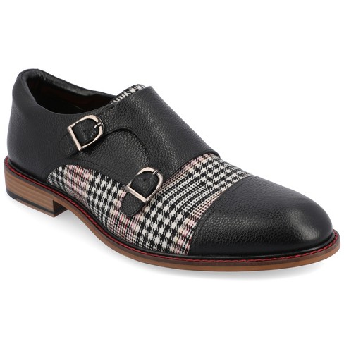 Double monk sale cap toe