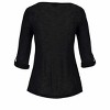 Women's Embroidered 3/4 Sleeve Top - LASCANA - 2 of 4