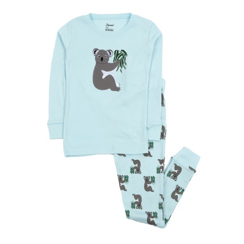Leveret Two Piece Cotton Pajamas Koala Blue 10 Year Target