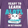 Girls' - Instant Message - Learn Alotl In 1st Grade Fitted Short Sleeve Graphic T-Shirt - 2 of 4