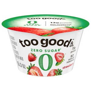 Too Good & Co. Zero Sugar Strawberry Yogurt - 5.3oz - 1 of 4