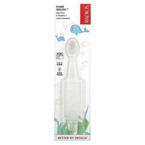 Ultra Soft Nylon Bristle Hairbrush for Babies. Gentle