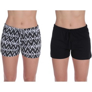 Just Love Womens Pajama Shorts  Soft Cotton Lounge Sleep Shorts with Drawstring Waist - 1 of 4