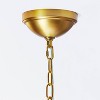 Rattan Lantern Ceiling Pendant Brass - Threshold™ designed with Studio McGee - image 4 of 4