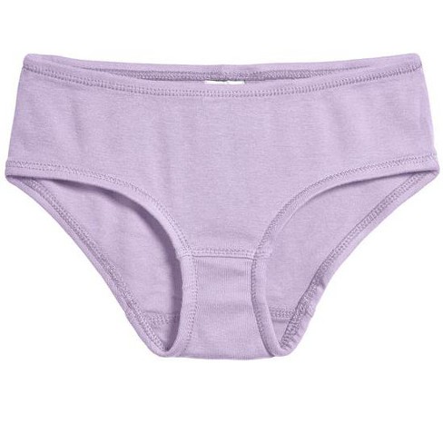 Yellowberry Girls 6pk Quality Seamless Hipster Brief Underwear