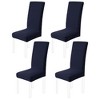 PiccoCasa Stretch Removable Washable Dining Chair Slipcovers - 4 of 4