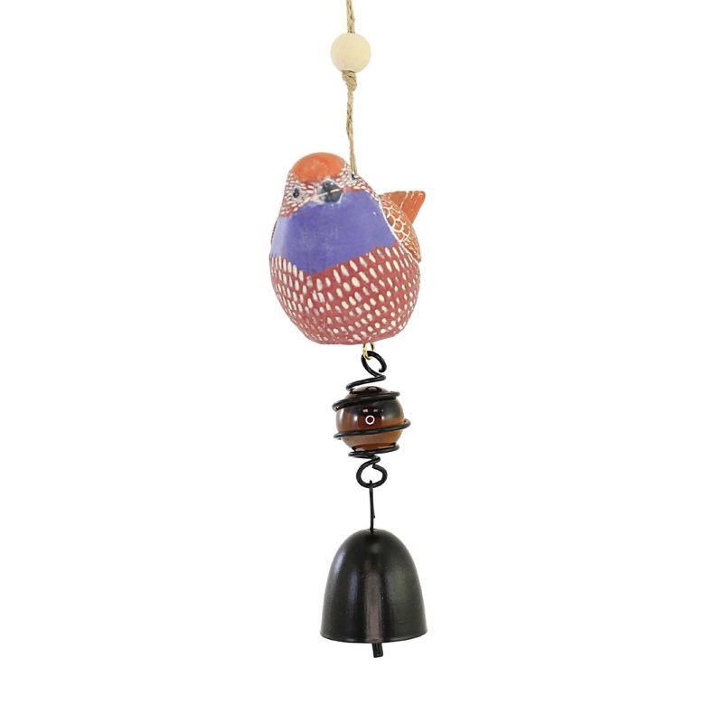 10.0 Inch Bright Bird Bell Hanging Yard Decor Bells And Wind Chimes, 2 of 4