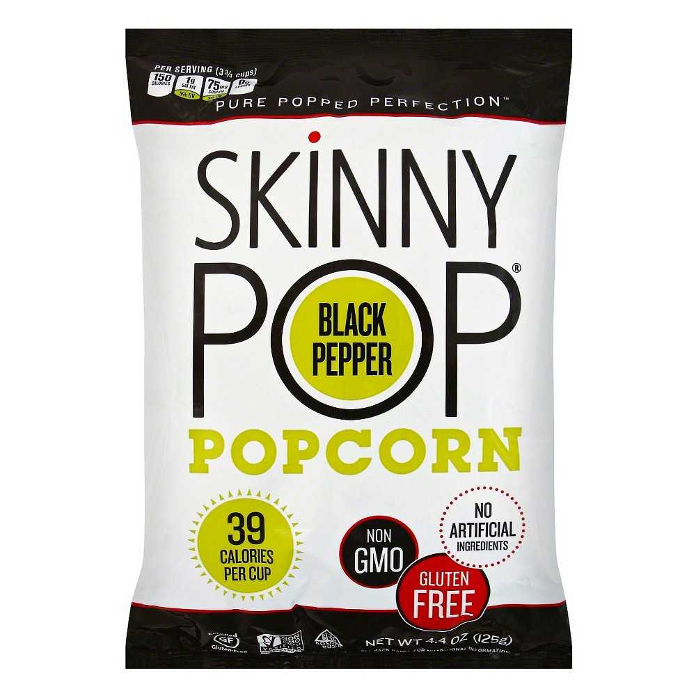 UPC 850251004070 product image for SkinnyPop Black Pepper Popcorn - 4.4oz | upcitemdb.com