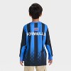 Boys' Formula-1 Long Sleeve Mesh Riding Jersey - Blue - 3 of 4