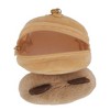Unique Bargains Backpack Shape Coin Purse Wallet Brown 1 Pc - 4 of 4