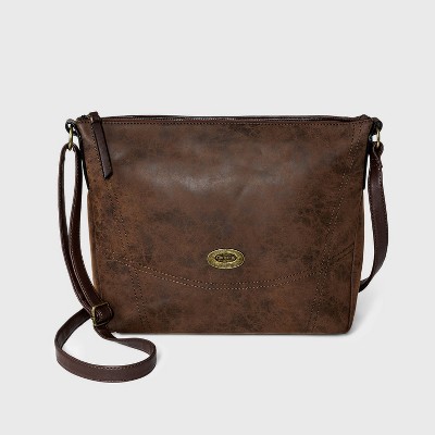 Concept Shoulder Handbag - Brown