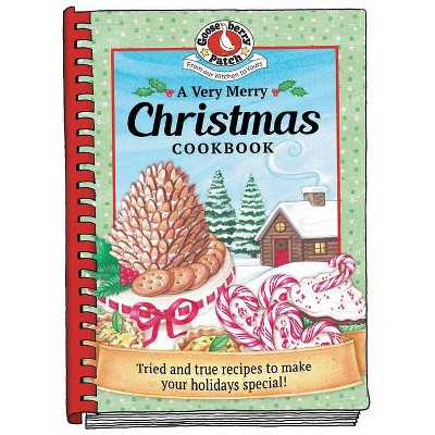 A Very Merry Christmas Cookbook - (Seasonal Cookbook Collection) by  Gooseberry Patch (Hardcover)