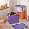 20gal Latching Storage Tote Purple - Brightroom™ - image 2 of 3