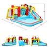 VisioGear Inflatable Water Parks, 7 in 1 Inflatable Bounce House with Splash Pool and Climbing Wall, Multicolored, 177"*137"*94.4" - 2 of 4