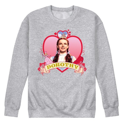 Wizard Of Oz Heart Dorothy Graphic Fleece Sweatshirt Target