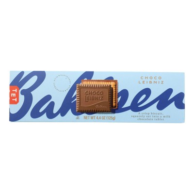 Bahlsen - Leibniz - Milk Chocolate Cookies - Case of 12 - 4.4 oz
