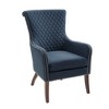 CAVINAS Polyester Accent Chair with High Quilted Back and Studs Lining the Arms,Upholstered Living Room Chairs,Reading Chairs for Living Room - 2 of 4