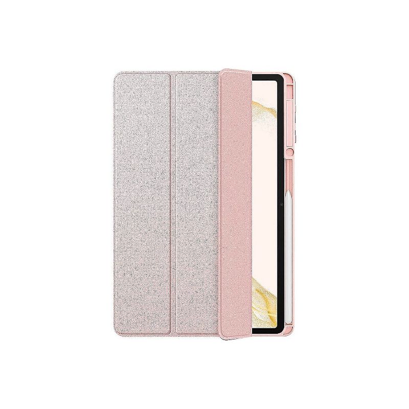 SaharaCase Folio Case for Samsung Galaxy Tab S8+ and Tab S7 FE Clear/Pink (TB00217), 4 of 8