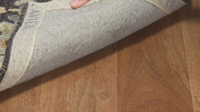 Aspen Beige and Brown 7' Square Hand Tufted Wool Rug