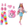 Barbie Cutie Reveal Care Bears Doll & Accessories, Series 2 Togetherness Bear with 10 Surprises - 4 of 4