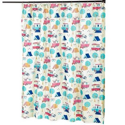 The Lakeside Collection Glamper Bathroom Collection - Shower Curtain