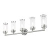 Livex Lighting Hillcrest 5 - Light Vanity in  Polished Chrome - 4 of 4