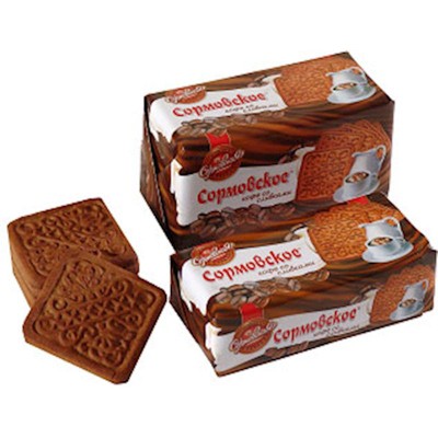 Sormovo Coffee&Cream Cookies 200g -Coffee Infused Sweet Biscuits For Indulgent Breaks And Snacks