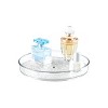 iDesign 9-Inch Plastic Lazy Susan Organizer for Bathroom Storage - Clear - 2 of 4
