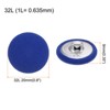 Unique Bargains Suit Dress Blouse Aluminum Fabric Cloth Covered Sewing Buttons 30 Pcs - 2 of 4