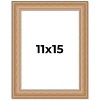 PosterPalooza | Weathered Yellow Picture Frame - UV Acrylic, Foam Board Backing, Hanging Hardware - 2 of 4