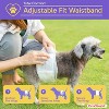 PetsWorld Disposable Dog Wraps for Male Dogs, Super Absorbent Diapers, Leak Proof Fit, Best Comfort Fit - 3 of 4