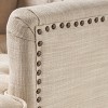 GDFStudio Aurelia Contemporary Tufted Club Chair with Nailhead Trim - 4 of 4