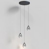 ET2 Lighting Dewdrop 3 - Light Pendant in  Black - 3 of 3