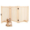 Freestanding Pet Gate Foldable Panel Dog Gate for Stair Doorways House Indoor for Doorways, Stairs & Hallways - 4 of 4