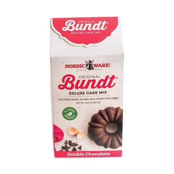 Nordic Ware Double Chocolate Bundt Cake Mix
