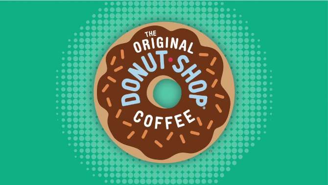 The Original Donut Shop One Step Latte Vanilla Dark Roast- Keurig K-Cup Coffee Pods - 20ct, 2 of 15, play video